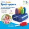 6 Pieces Jumbo Colorful Eyedroppers - Ages 3+, Science Class Tools, Preschool Science, Sensory Accessories,Droppers for Kids,Back to School Supplies